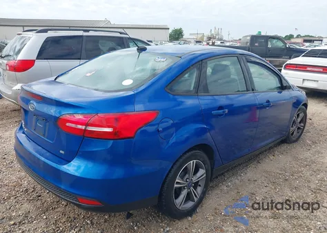 2018 Ford Focus Se z USA, uszkodzony, nr VIN 1FADP3F24JL214504
